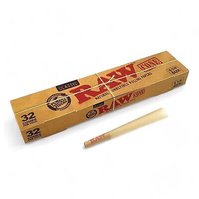 Raw Classic 11/4 Size Cones 32 Pk