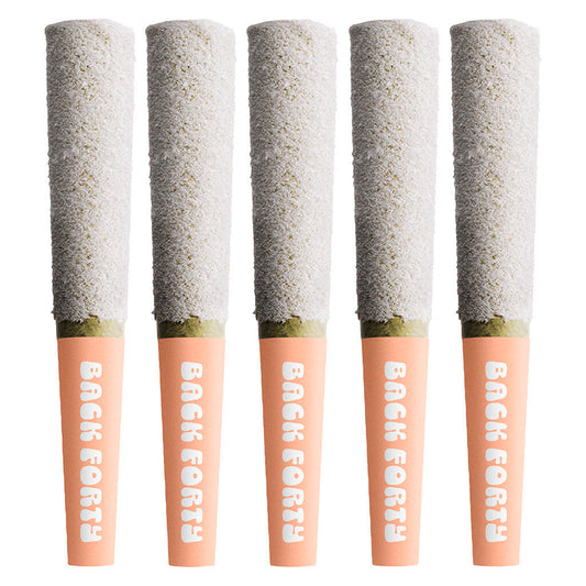 Back Forty - Peach Lemonade Frosted Icicles Infused Pre-Roll
