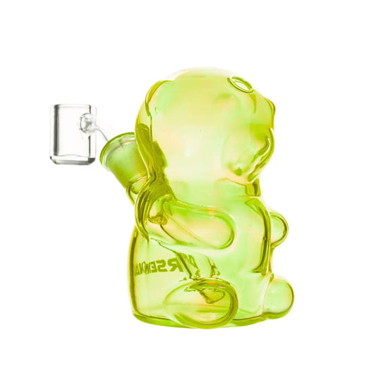 5" 5mm Arsenal Happy Bear Dab Rig (Green)