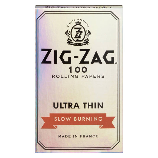 Slow Burning Ultra Thin Rolling Papers by Zig Zag