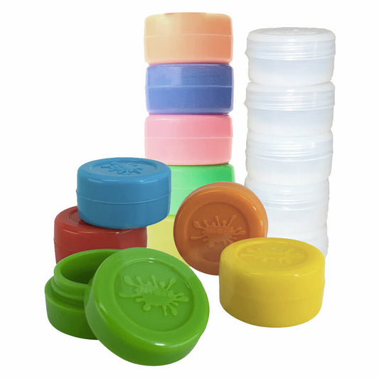 Silicone Concentrate Storage Jars
