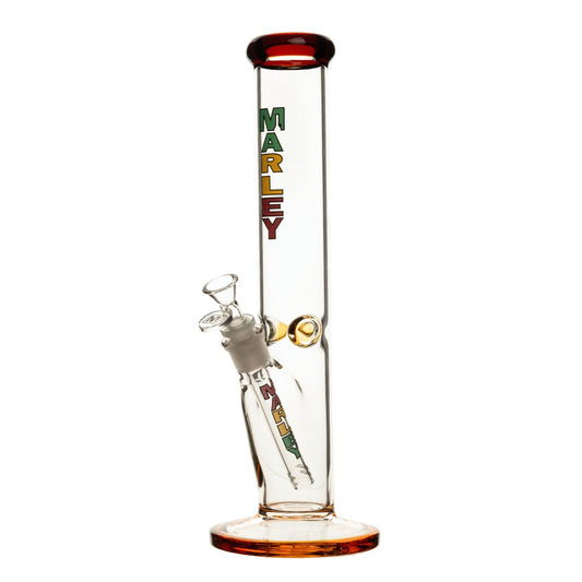 14 Inch Marley Straight Tube Bong (Amber