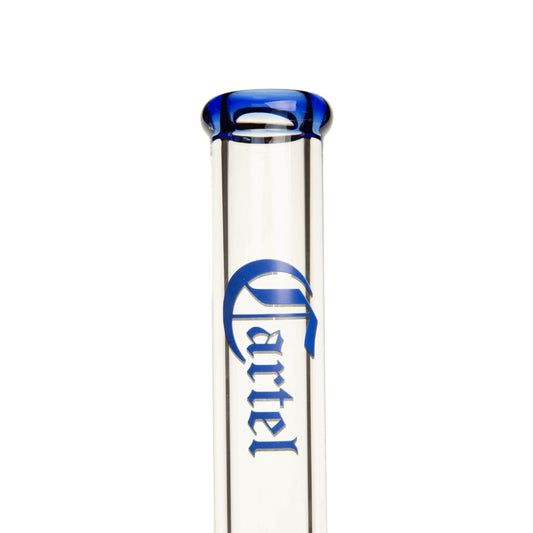 29 Inch 9mm Cartel Glass Bong (Blue)