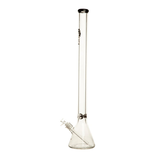 29 Inch 9mm Cartel Glass Bong (Transparent Black)