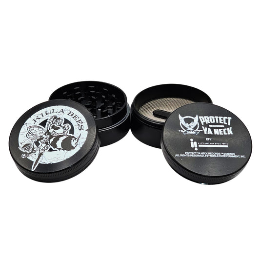 Infyniti 56mm 4pc Kill a Bees Grinder (DESIGN 2)