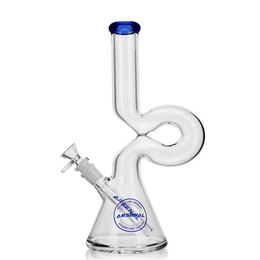 12" Arsenal Infinity Loop Beaker Bong