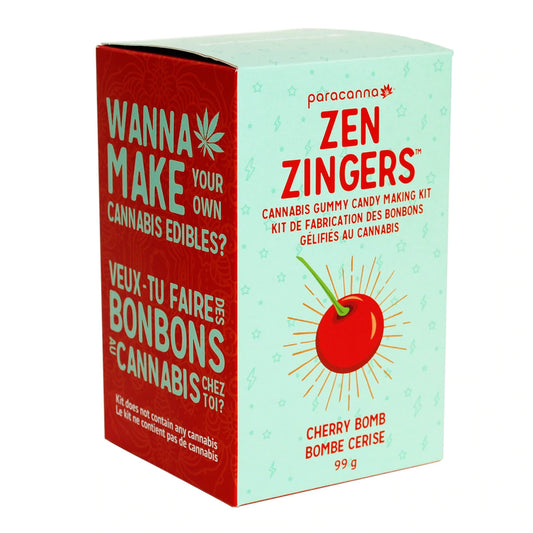 Zen Zinger Cannabis Gummy Kits (NO THC INCLUDED) - Cherry