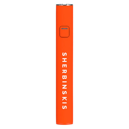 Orange 510 Vape Battery by Sherbinskis