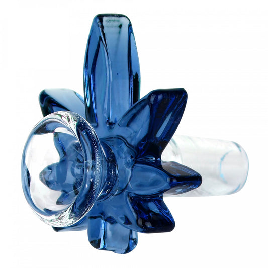 Big Leaf Bowl by RedEye Glass - 156 - Blue