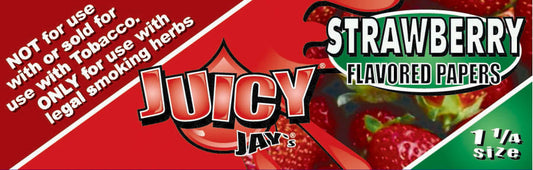 Juicy Jay Rolling Papers 1 1/4 - Strawberry