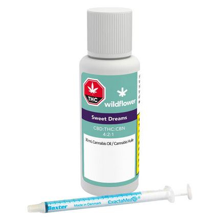 Sweet Dreams CBD + THC + CBN Oil