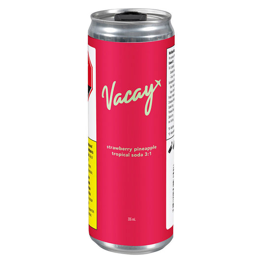 Vacay - Strawberry Pineapple Tropical Fizz 3:1 + CBG