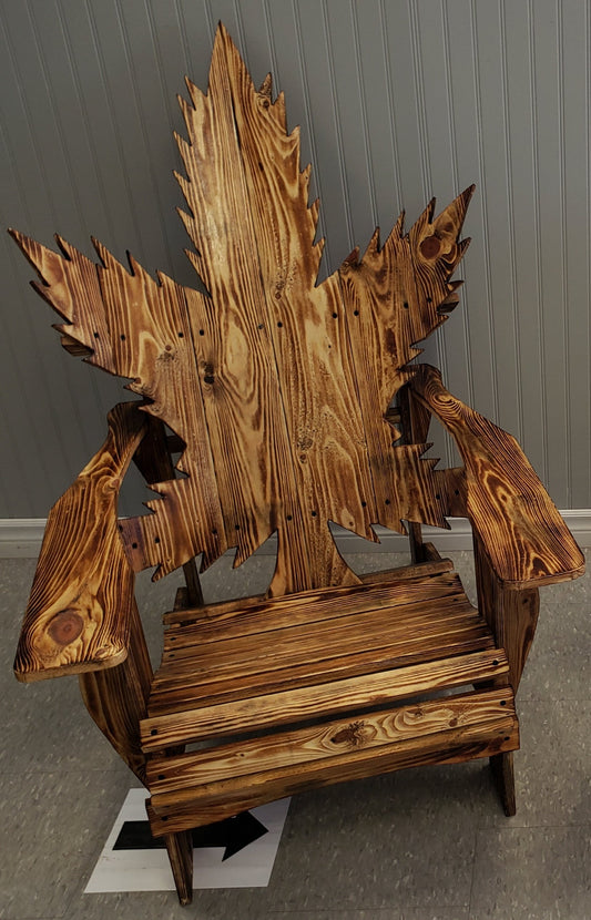Wooden Carved Chair - Chair Solo