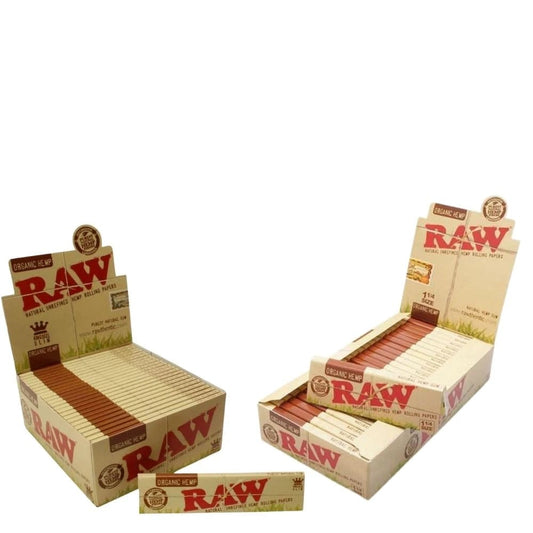 RAW Organic HEMP Rolling Papers - King Size