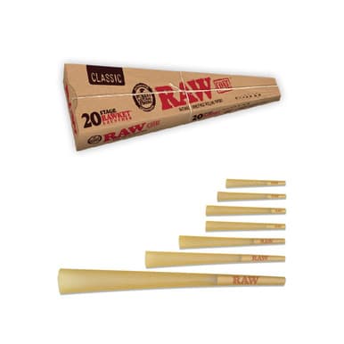 RAW 20 Stage RAWket Launcher Pre-rolled Cones