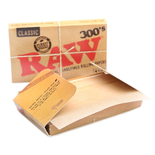 Raw Classic 300s 1 1/4 Rolling Papers - 40ct