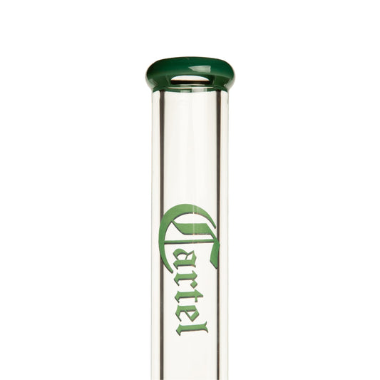 29 Inch 9mm Cartel Glass Bong (Jade Green)
