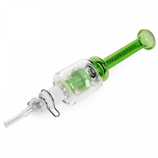 Glass Nector Collector by Red Eye Glass - 2412 - Green
