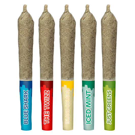 Sticky Greens - Five Of Diamonds - Liquid Diamond Double Infused Pre-Roll