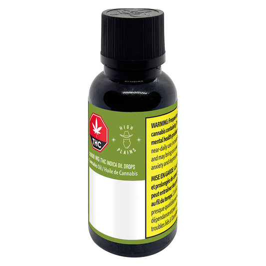 High Plains - 1000mg THC Indica Oil Drops