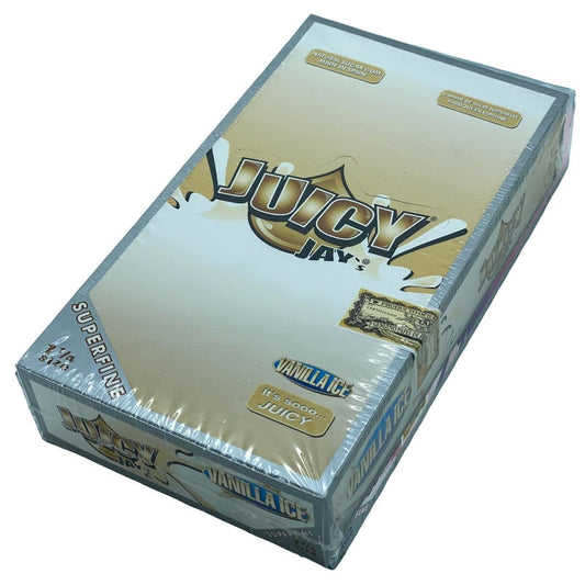 Juicy Jays 1 1/4 Superfine Rolling Paper - Vanilla Ice