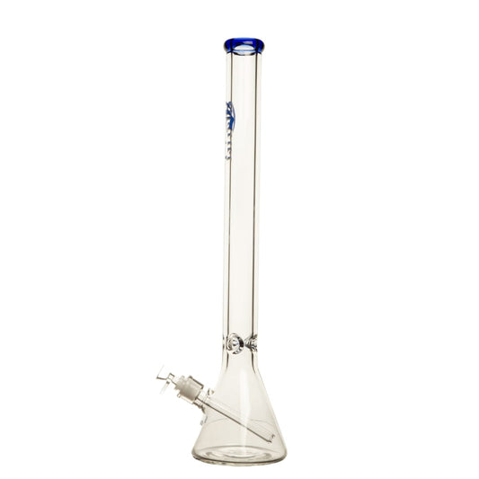 24" 9mm Cartel Glass Bong (Blue)