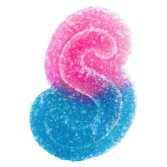 SOURZ by Spinach - Fully Blasted Blue Raspberry Watermelon Gummies