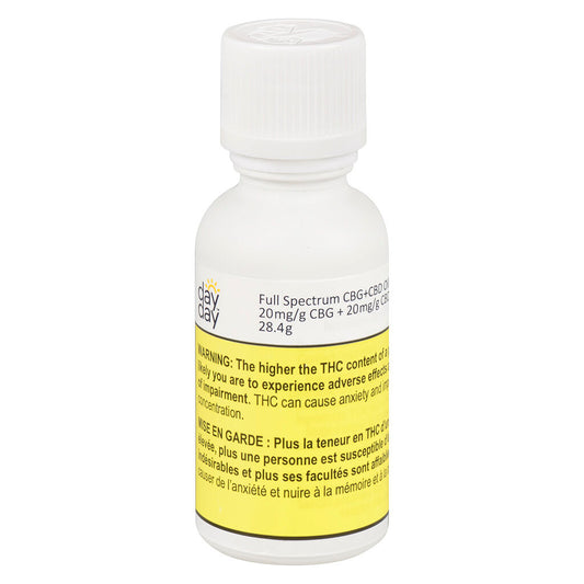 DayDay - Full Spectrum CBG+CBD Oil