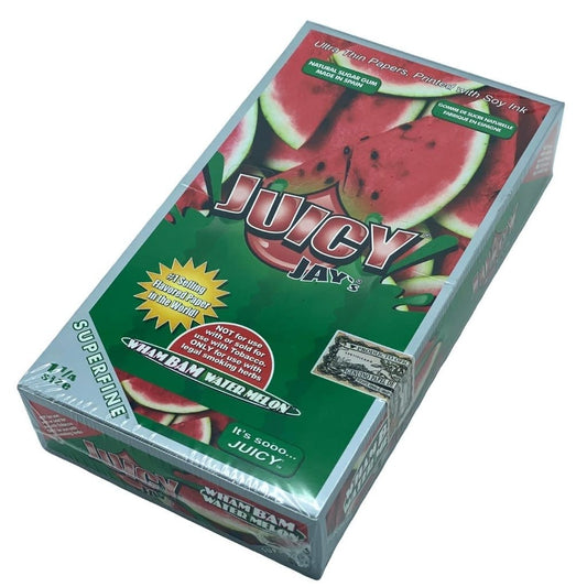 Juicy Jay's 1 1/4 Superfine Flavored Papers Wham Bam Watermelon