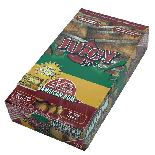 Juicy Jay's 1 1/4 Flavoured Papers (Jamaican Rum)