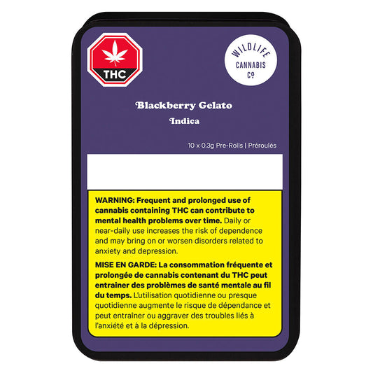 Wildlife Cannabis Co. - Blackberry Gelato Js