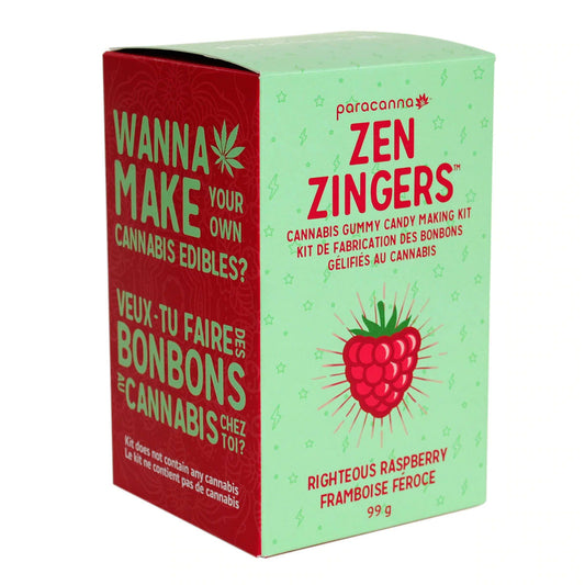 Zen Zinger Cannabis Gummy Kits (NO THC INCLUDED) - Raspberry