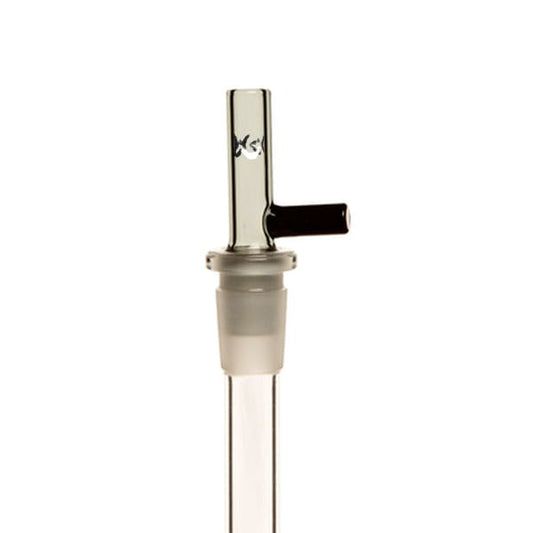 14mm Glass Popper w/ Ice Pinch (Blue)