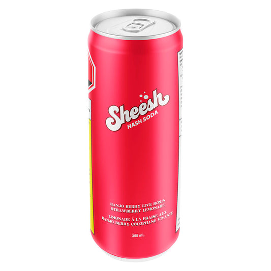Sheesh Hash Sodas - Banjo Berry Live Rosin Strawberry Lemonade