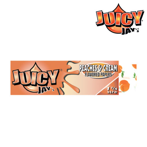 Juicy Jay Rolling Papers 1 1/4 - Peaches & Cream